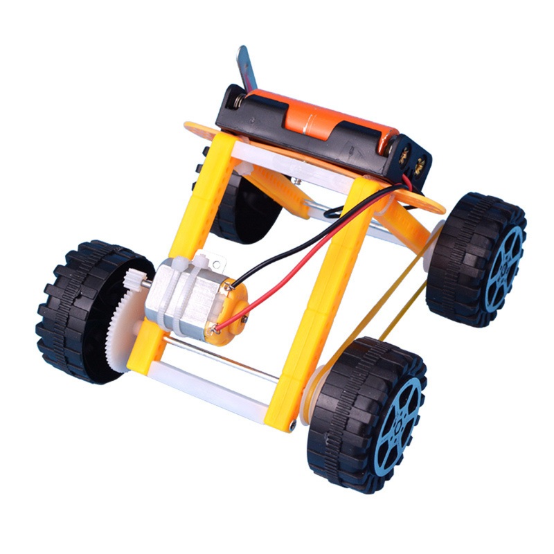 Pludo STEM Kit DIY Rover Builder Mechanics of Motion DIY Kids Learning Toy for Kids 811 | Grade 35 Motion & Force Model