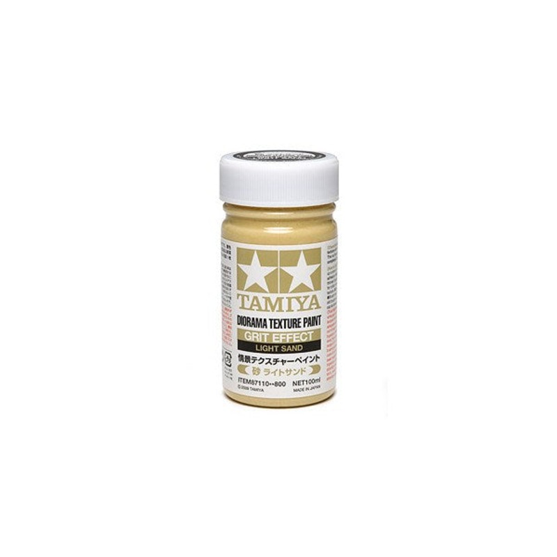 Tamiya 87110 TEXTURE PAINT GRIT - LT SAND