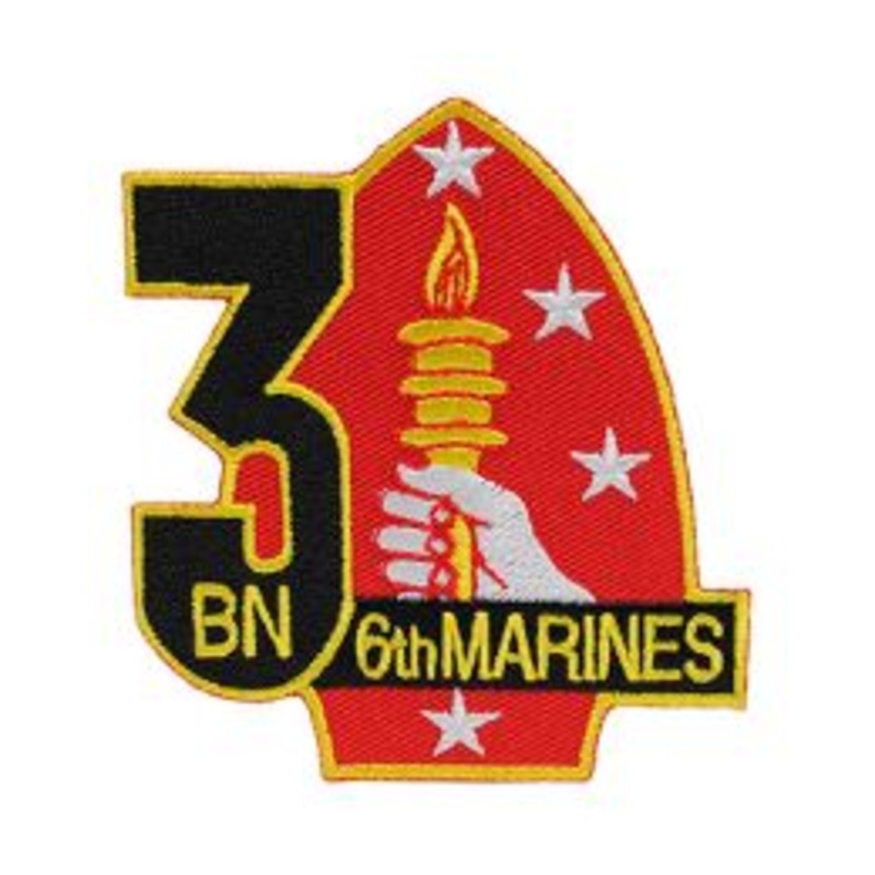 USMC 3rd BTN 6th Marines Patch