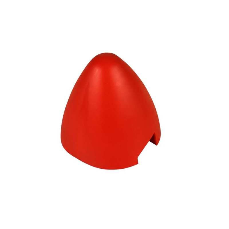 P51D Mustang 750mm RC Warbird Replacement Nose Cone - Red Spinner