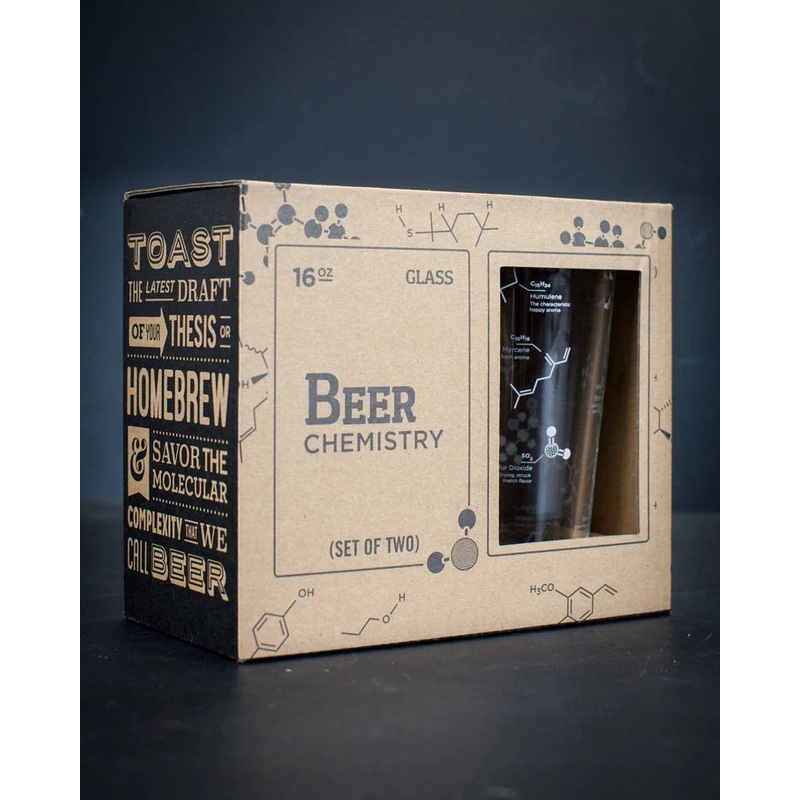 Science of Beer Glasses - Set of 2