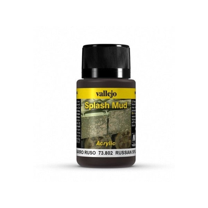 Vallejo AV73802 Weathering Effects Russian Splash Mud 40 ml