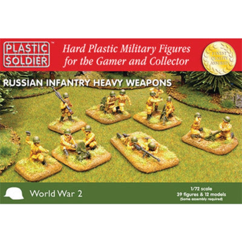 WW2020004 1/72ND RUSSIAN HEAVY WEAPONS BAGGED