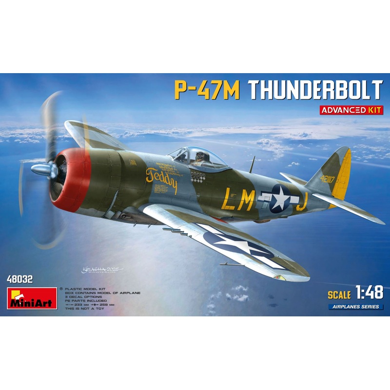 MiniArt 48032 1/48 P-47M Thunderbolt. Advanced Kit