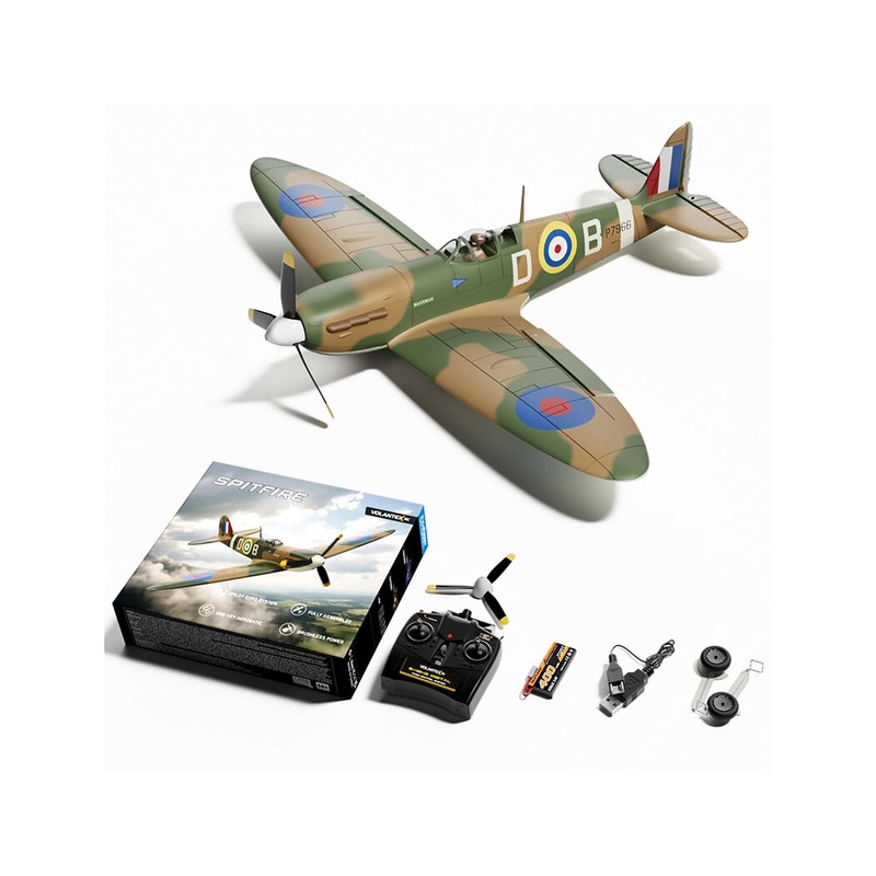 VOLANTEX SPITFIRE MKII 4CH 500MM BRUSHLESS WITH GYRO RTF