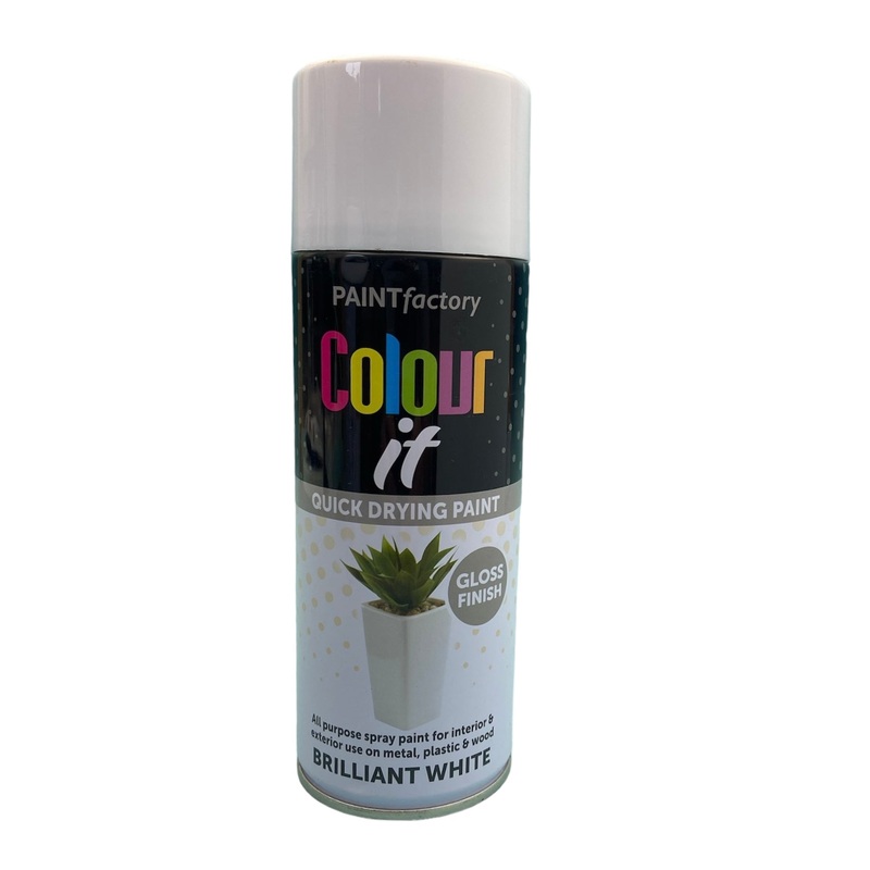 45123 RAPIDE 1735PR GLOSS WHITE SPRAY - 400ml CAN