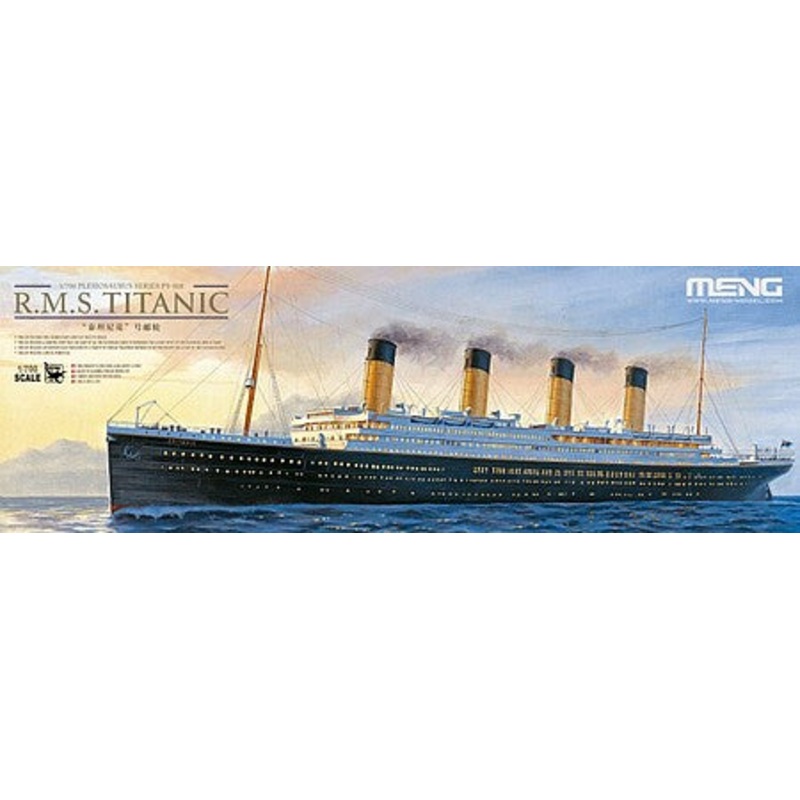 Meng PS008 1/700 Meng RMS Titanic - Includes Lighting Kit