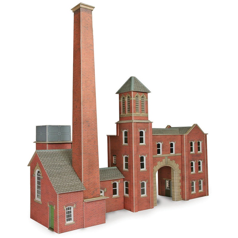 METCALFE OO 1:76 scale Boilerhouse & Factory Entrance PO284