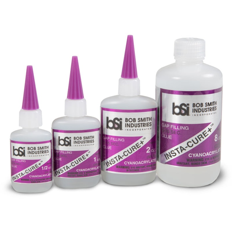 Andy's Hobby Headquarters BSI107 1oz. Insta-Cure+ Gap Filling Cyanoacrylate