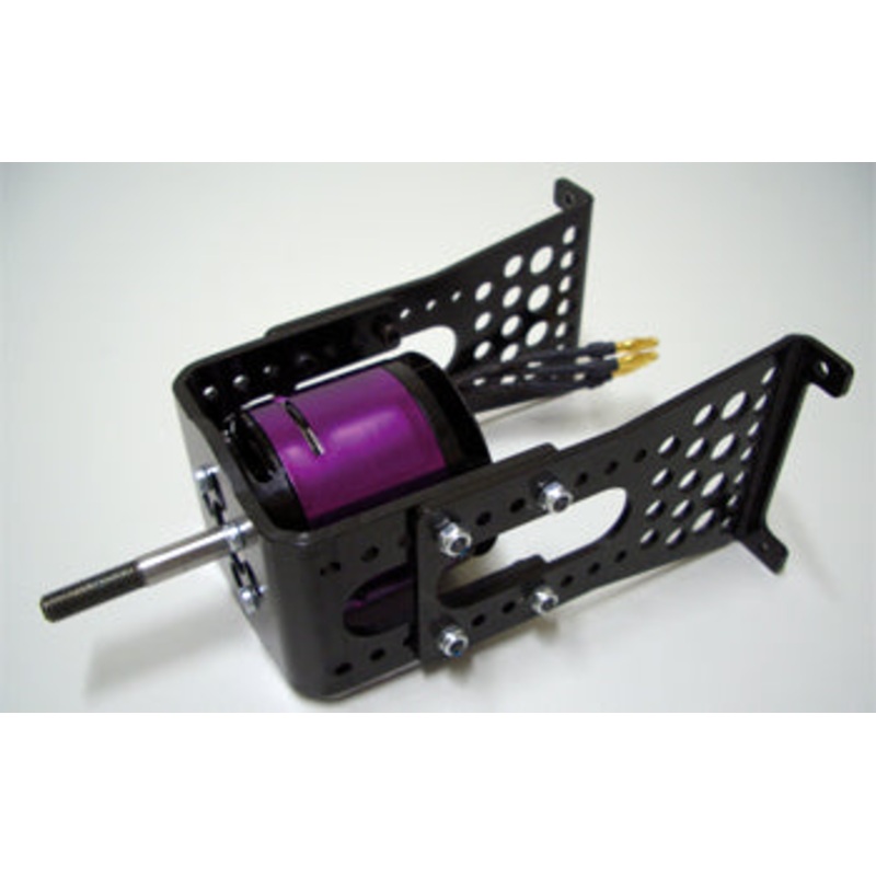 Hacker A40/A50 Motor Mount Alu complete set