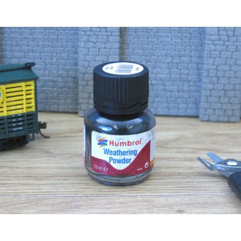 Humbrol Weathering Powder 28ml Black