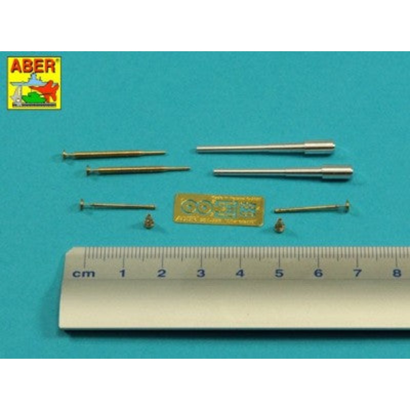 ABER 35L278 1/35 Armament for Soviet Ball Tank "Sharotank"; 2 x 37mm Gun, 2 x 12.7mm Machine Gun DShK M36
