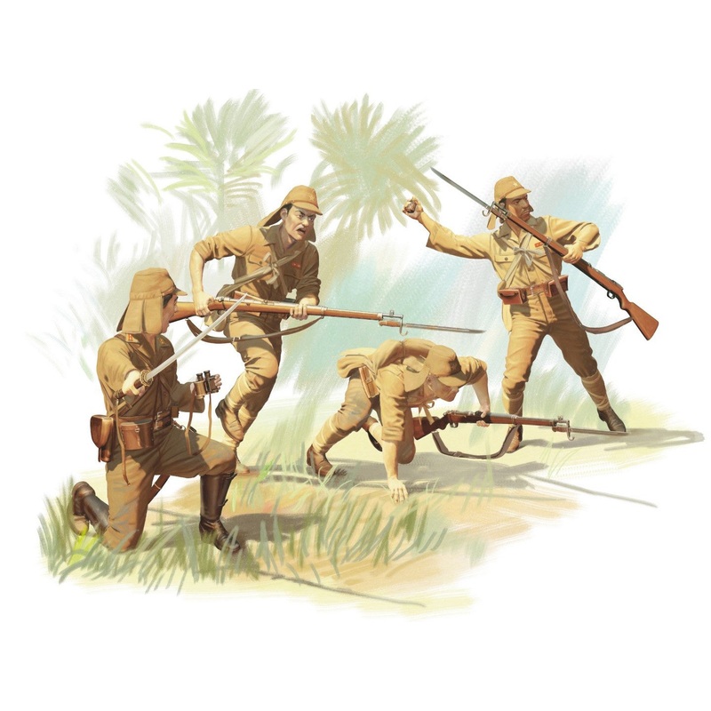 Japan Infantry (1942-1945) 4 Figures