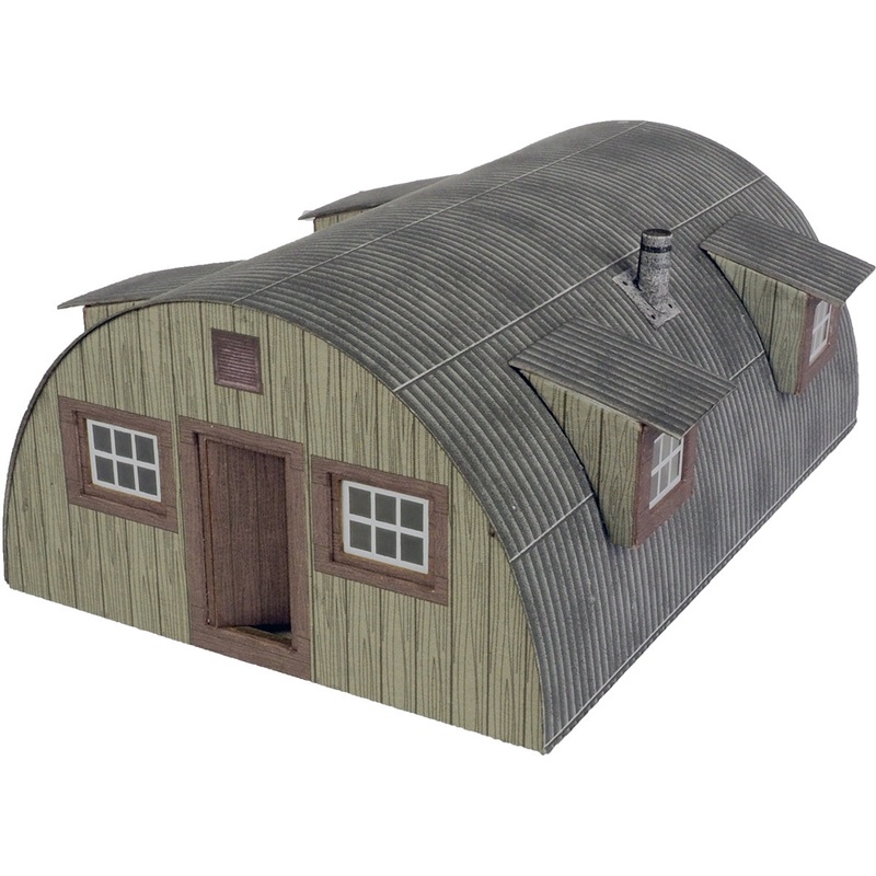Metcalfe 1:76 00/H0 Scale Nissen Hut PO415