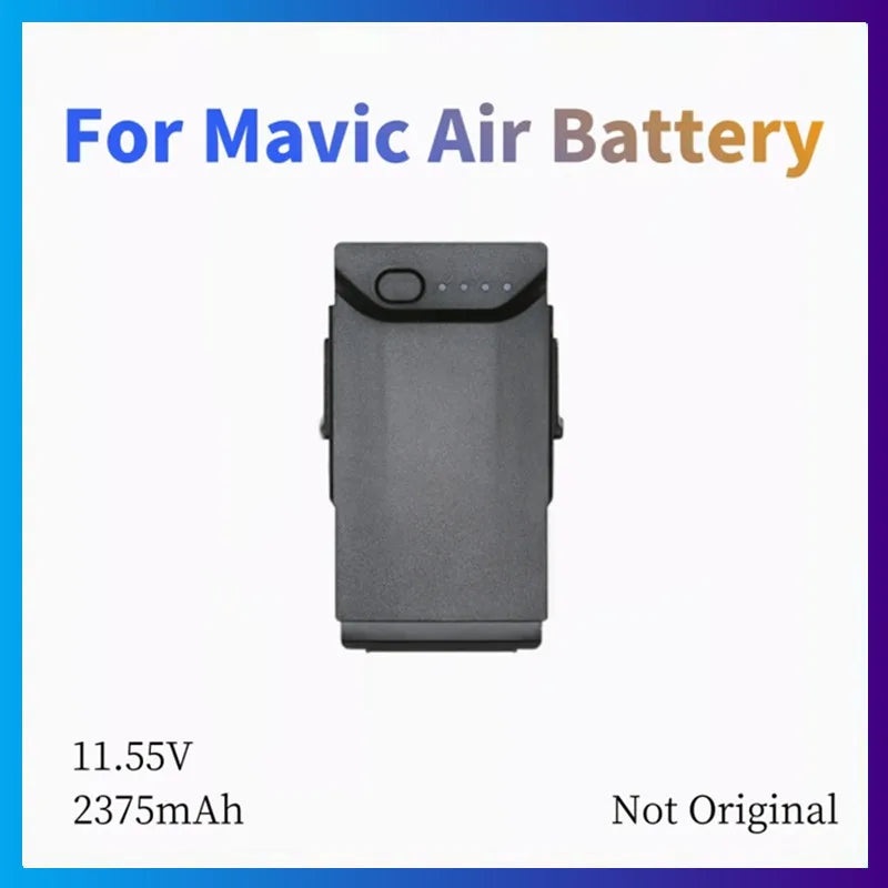 For Mavic Air 1 Battery Capacity 2375 mAh Compatible With Mavic Air Drone Flight Time 21 Minutes Intelligent Battery Accessories battery 1 pcs