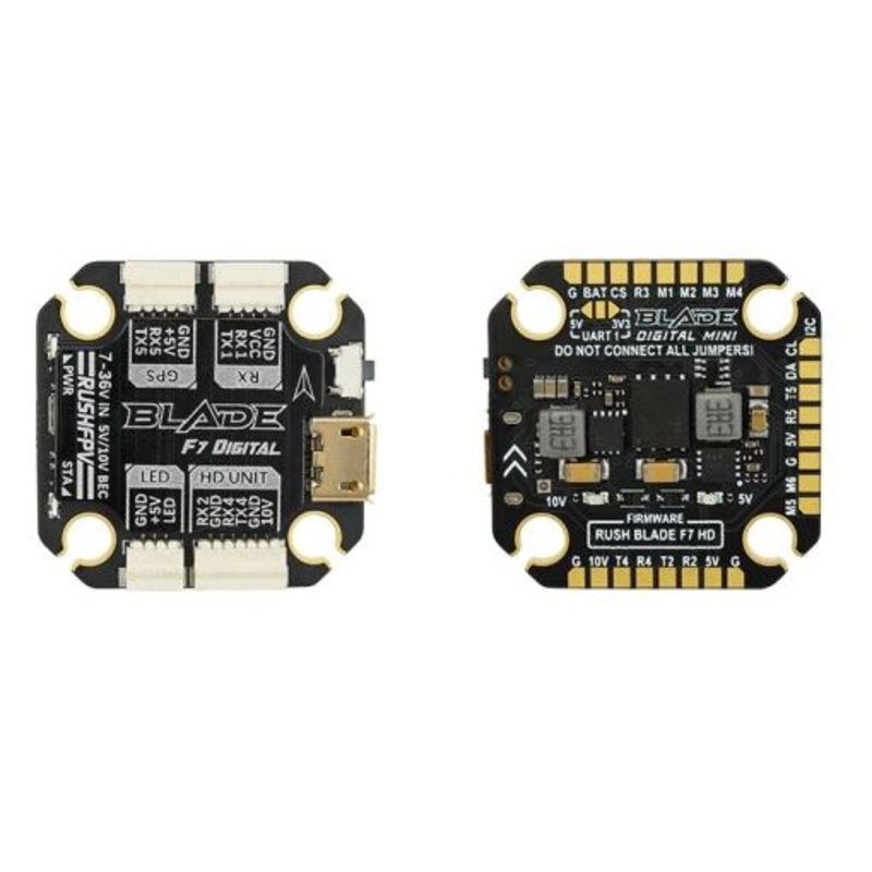 RUSHFPV Blade Mini Analogue F722 Flight Controller (20*20)