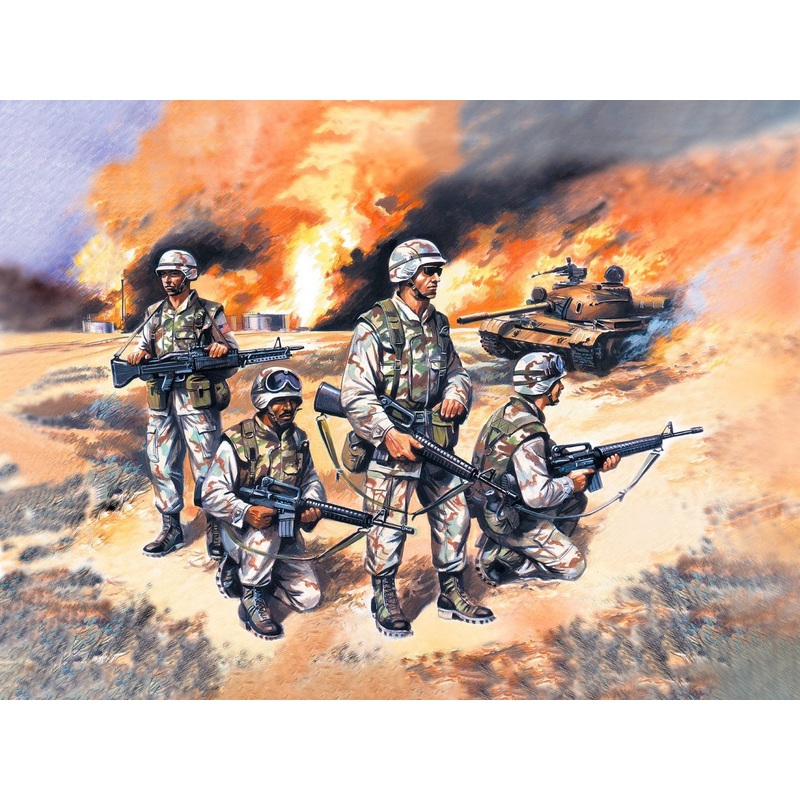 US Elite Forces In Iraq 4 Figures