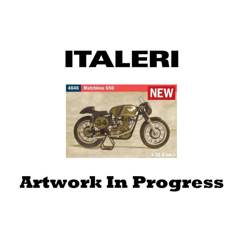 ITALERI AMC Matchless G50 British Motorcycle 4646