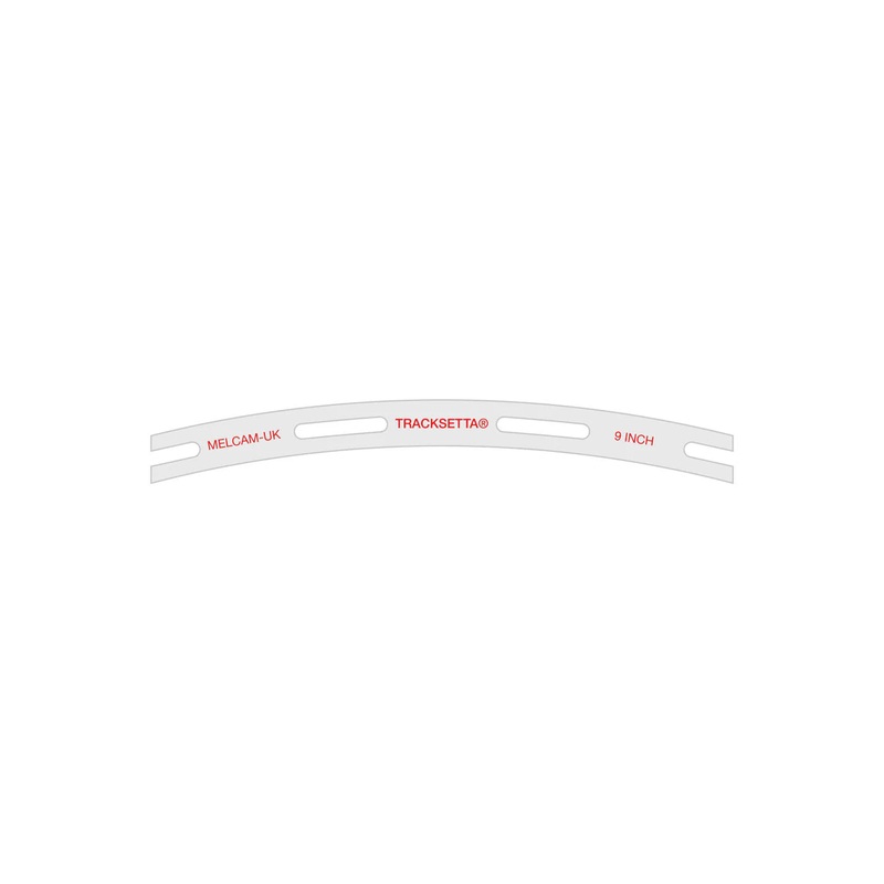 TRACKSETTA 9 Inch Rad Template TT:120 TTT9