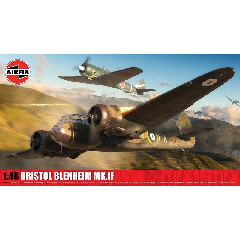 Airfix 1:48 Bristol Blenheim Mk.IF Kit A09186A