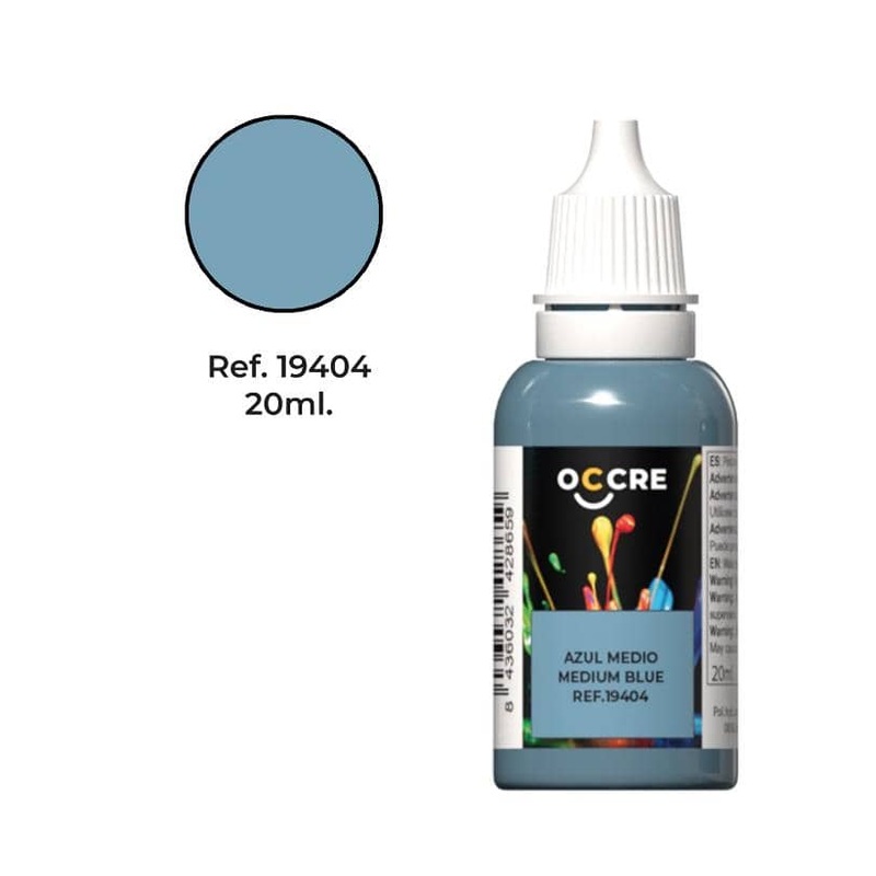 OcCre OcCre Acrylic Paint Medium Blue 20ml OC19404