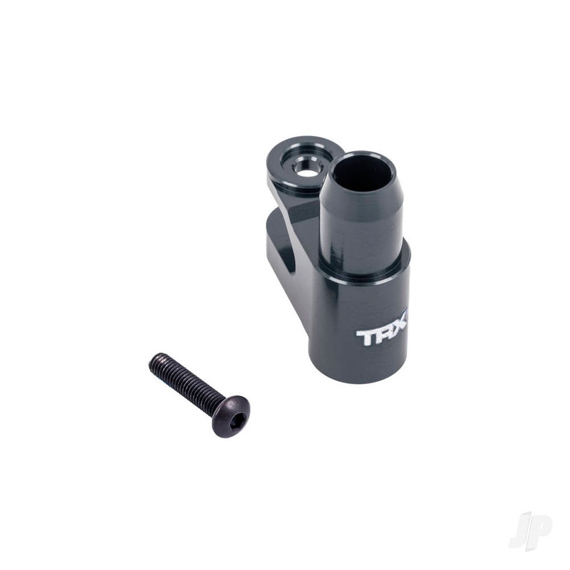 Servo horn steering 6061-T6 aluminium (gray-anodised)