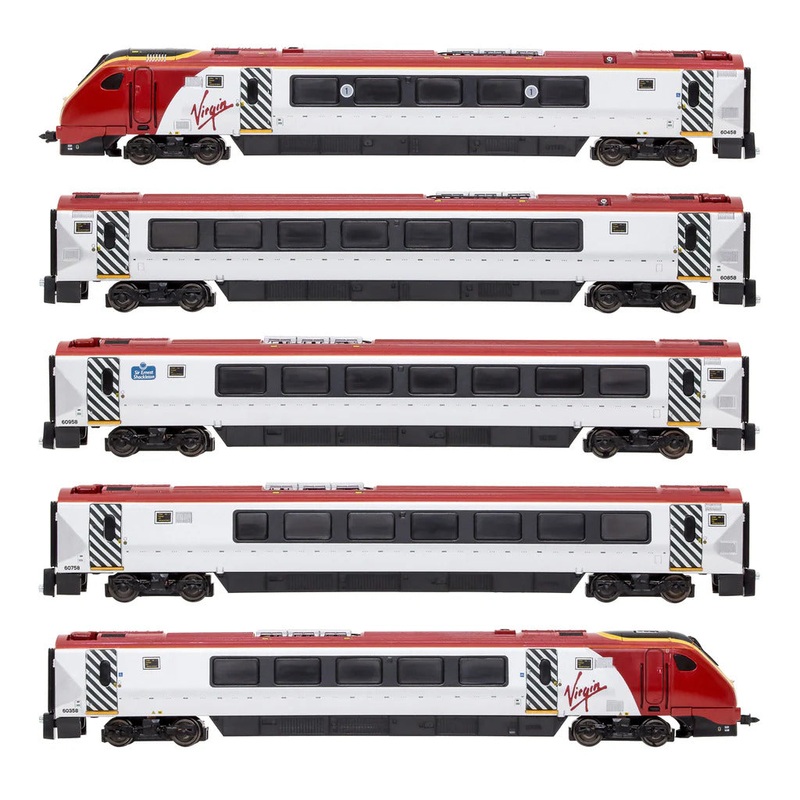 2D-023-001 Class 221 5 Car Set 221108 SIR ERNEST SHACKLETON