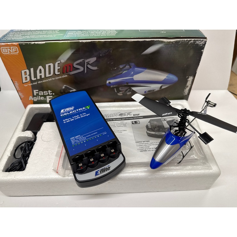 Blade mSR BNF Helicopter - SECOND HAND AS NEW