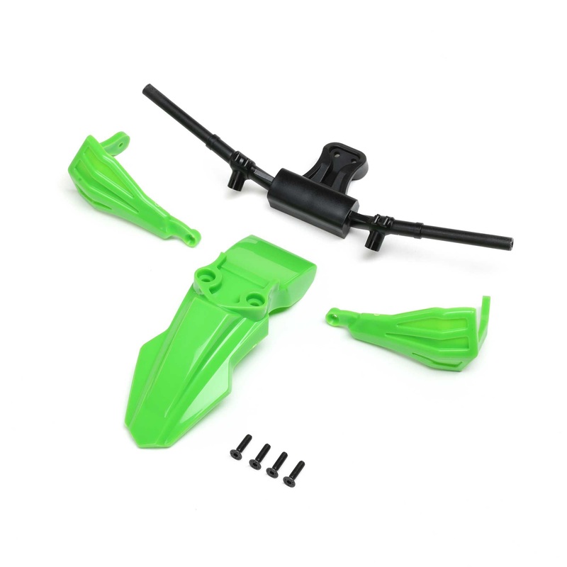 Fender Handguards & Handle Bars Green: PM-SM