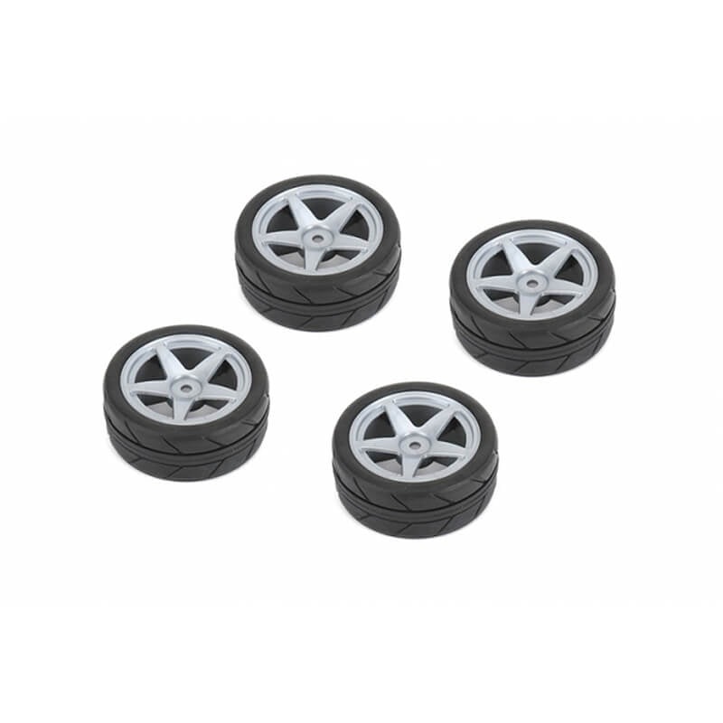 LOUISE RC 1/10 TYRES 5 SPOKE WHEEL-GRAY(26MM)
