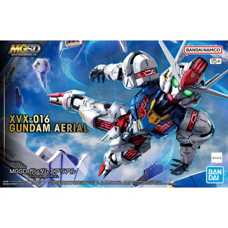 Bandai 2773803 MGSD Gundam Aerial "Mobile Suit Gundam: The Witch from Mercury"