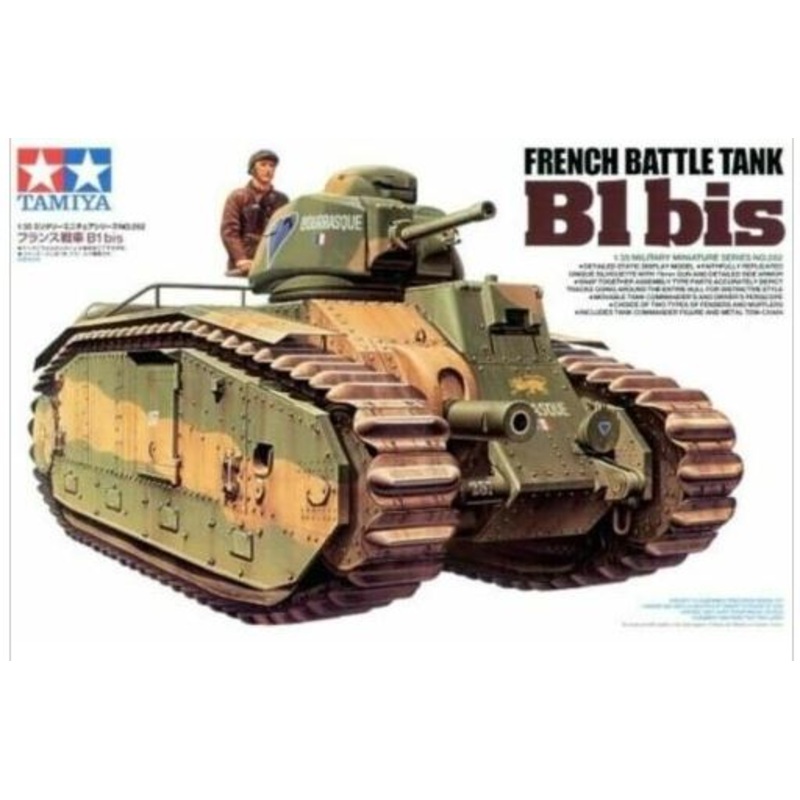 Tamiya 35282 1/35 French Battle Tank Char B1 bis