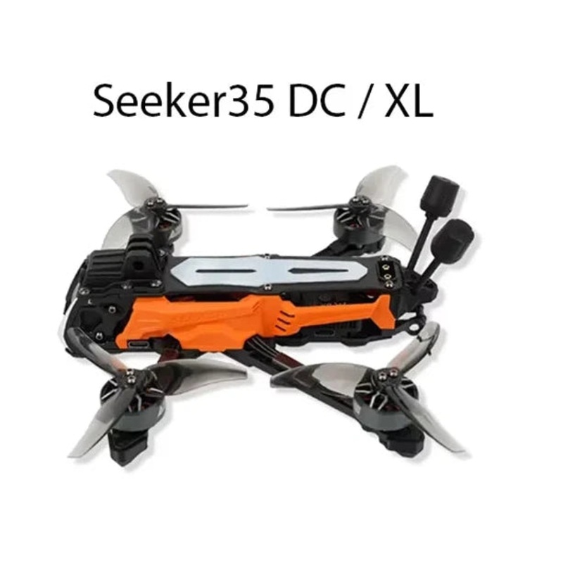 DeepSpace SEEKER 35 3.5" Freestyle FPV Drone XL or DC Frame, Analog or DJI O4 Pro, ELRS 2.4G or TBS Crossfire XL Analog elrs2.4g