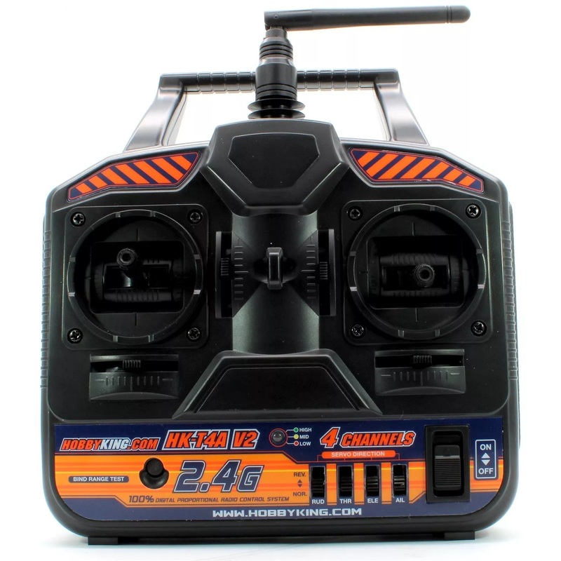 Hobby King Tx only HK-T4A V2 - 2.4ghz - 4 channel - SECOND HAND