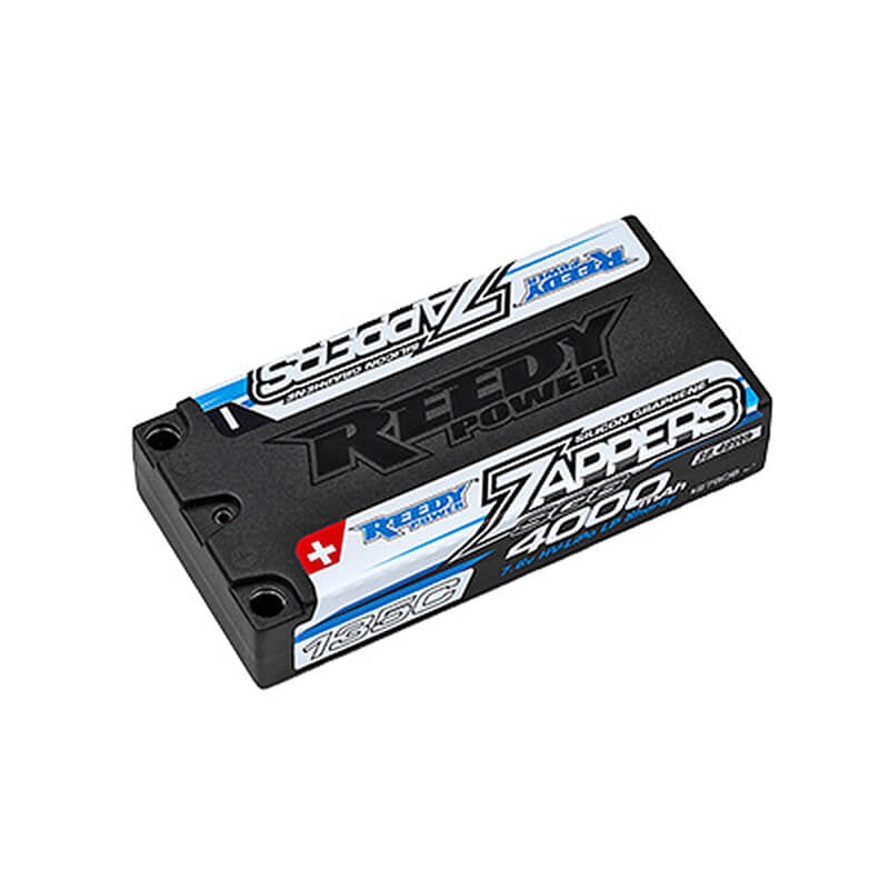 REEDY ZAPPERS SG6 4000MAH135C 7.6V LP SHORTY LIPO BATT