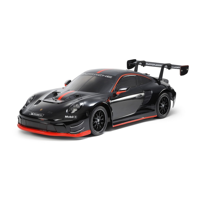 TAMIYA Porsche 911 GT3 R (992) with Black Painted Body (TT-02)