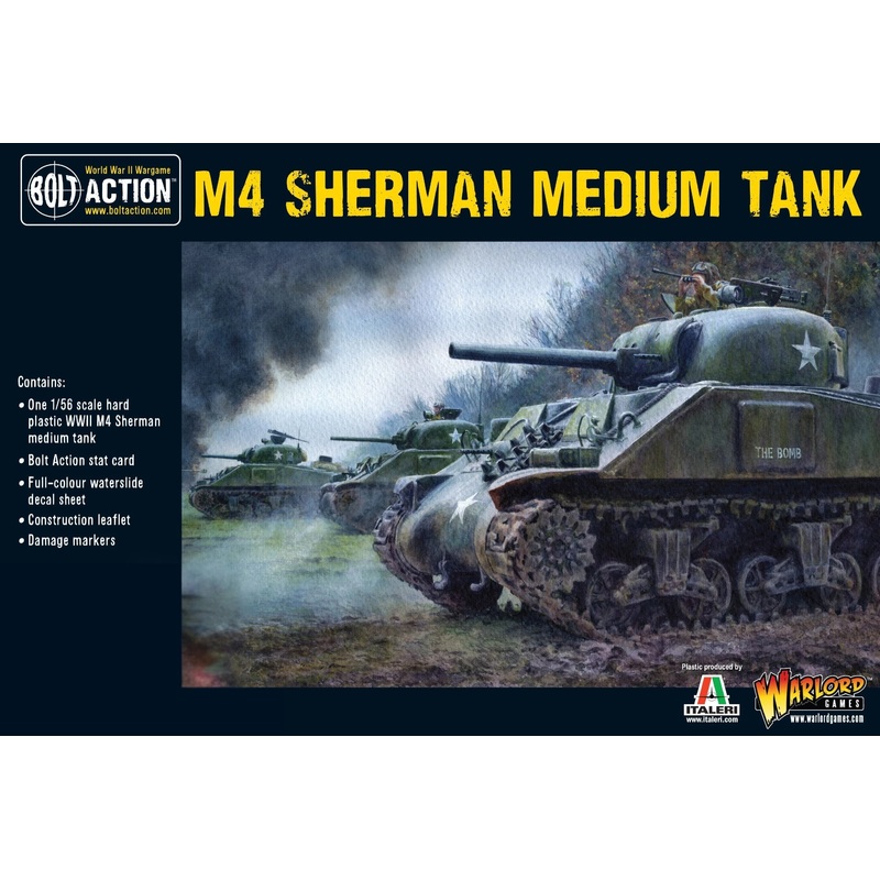 Warlord Games 402013006 Bolt Action - M4 Sherman (75)
