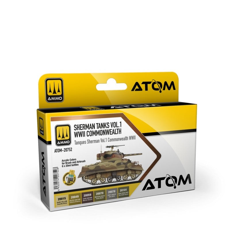 AMMO by Mig 20752 Sherman Tanks Vol 1 WWII Commonwealth Set