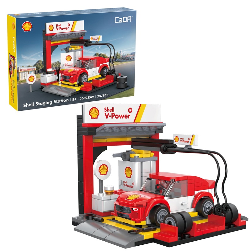 CADA / DOUBLE E Shell Pit Stop Staging Station - 237 pcs C66035W