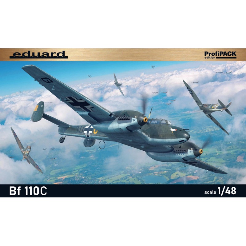 Eduard 8209 1/48 Messerschmitt Bf 110C ProfiPack edition