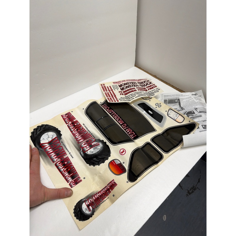 FG Modellsport Model Decals Monster-Stadium-Street Truck 20155 (Box 97)