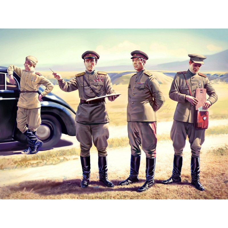 Soviet Staff Personnel (1943-1945) 4 Figures