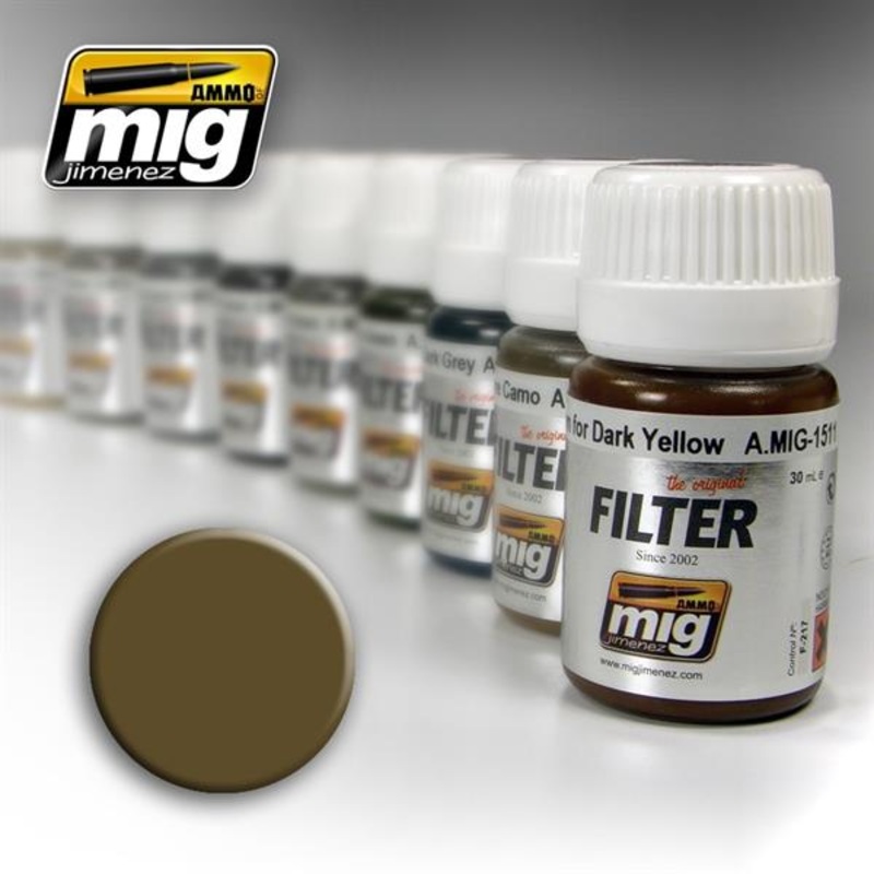 AMMO by Mig 1504 Brown for Desert Yellow Filter