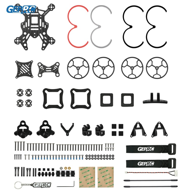 GEPRC Cinelog20 FPV Drone Accessories Suitable GEP-CL20 Frame Parts Bottom/Top Plate Propeller Guard TBS Receiver Mount Screws Screws