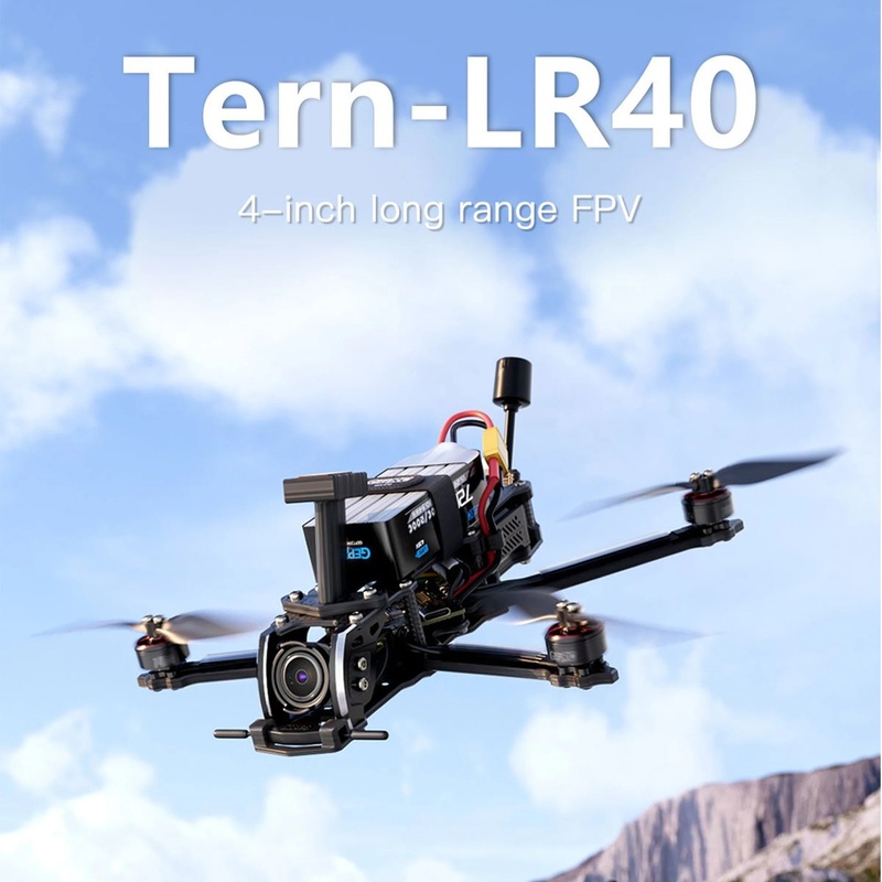 GEPRC Tern-LR40 HD O3 HD Wasp Link Long Range FPV 4 Inch Drone with GPS TAKER G4 45A 8Bit AIO Weight Under 249g for Record Life O3 PNP GPS