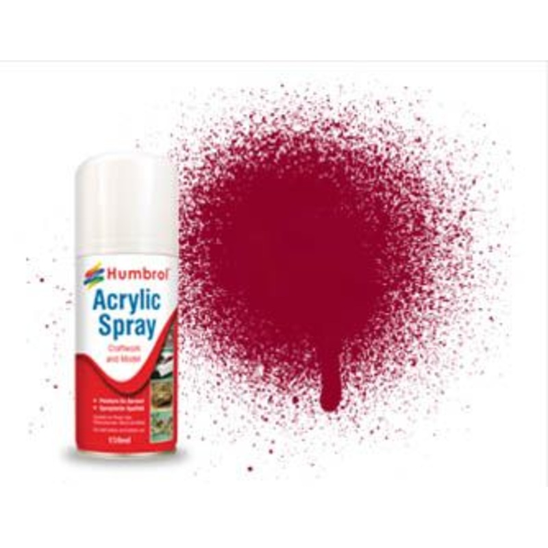 Humbrol 150ml Spray 20 Crimson
