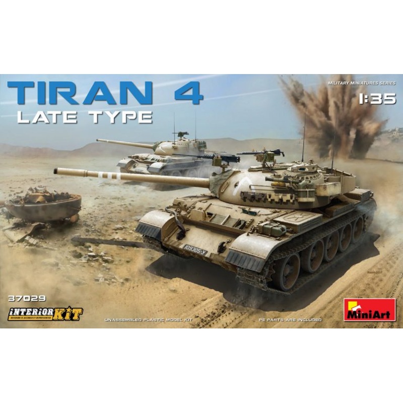 MiniArt 37029 1/35 Tiran 4 Late Type Interior Kit