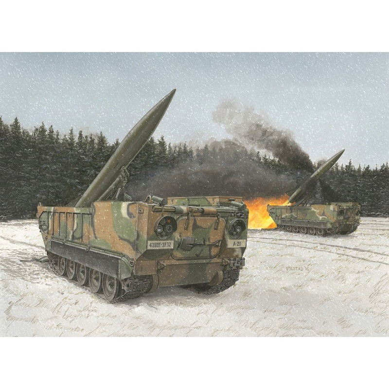1/35 M752 Tactical Ballistic Missile Launcher & MGM-52 Lance Missile Launcher