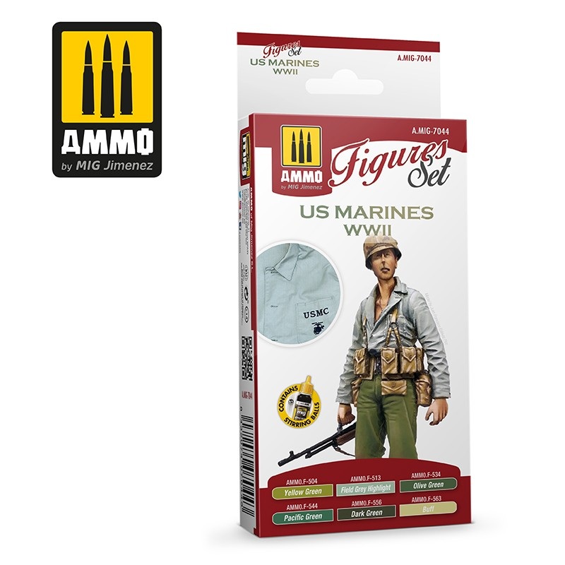 AMMO by Mig 7044 US Marines WWII Set