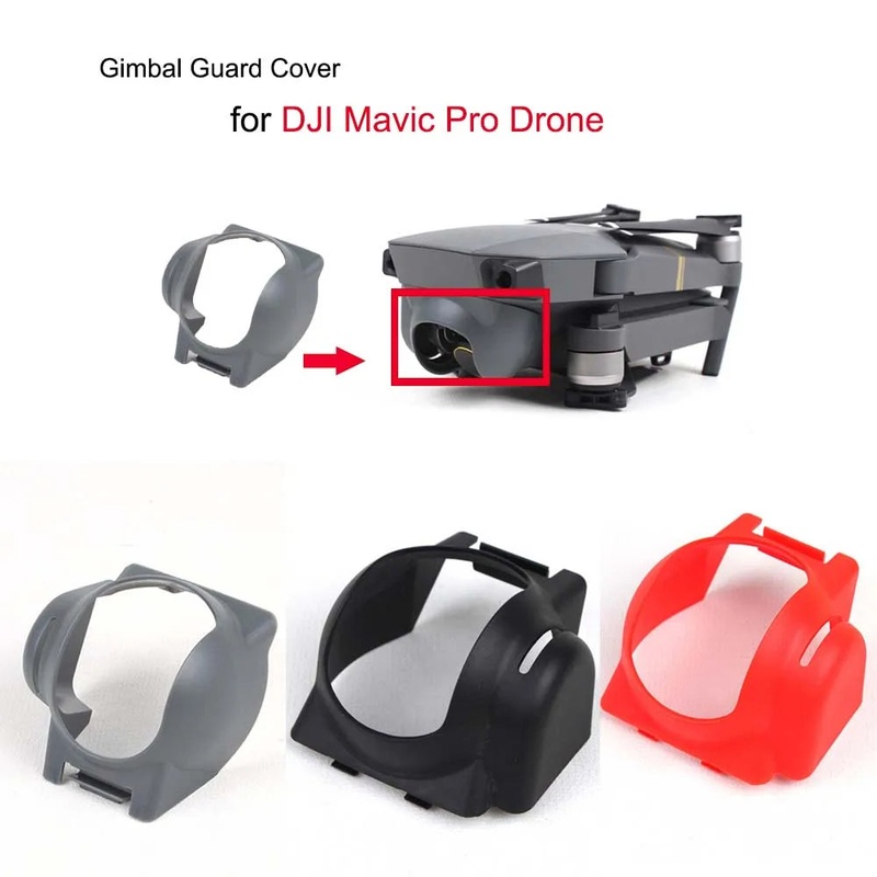 For DJI Mavic Pro Gimbal Hood Cap Guard Cover Drone accessories Camera Lens Sun Shade Lens Anti Flare Protector Black